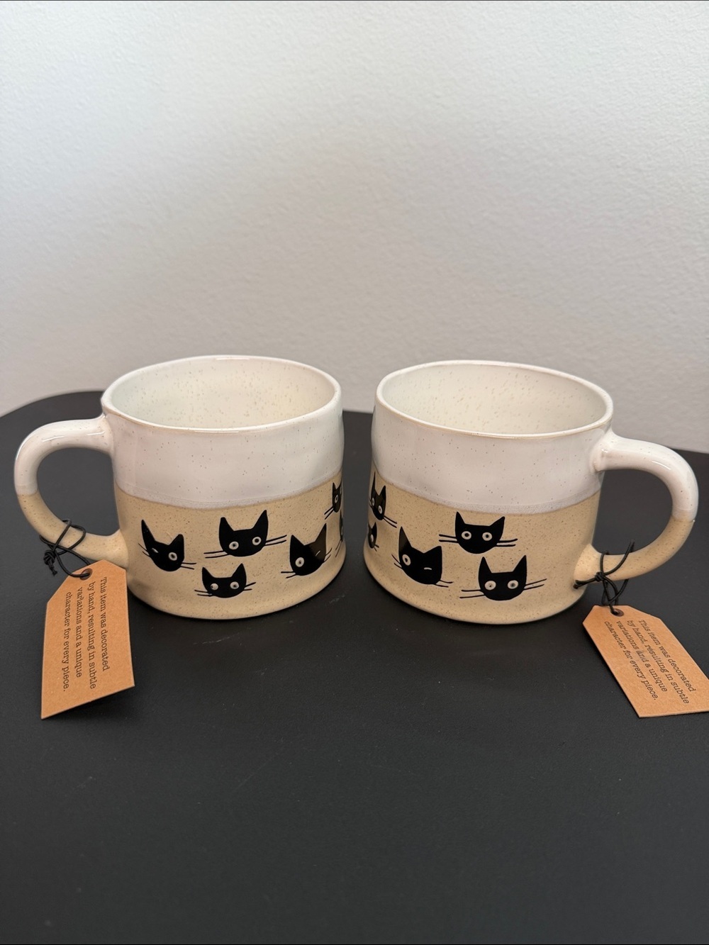 Prima Design | Whimsical Black Cat Ceramic Mug Set 🐈‍⬛ - Picture 2 of 6